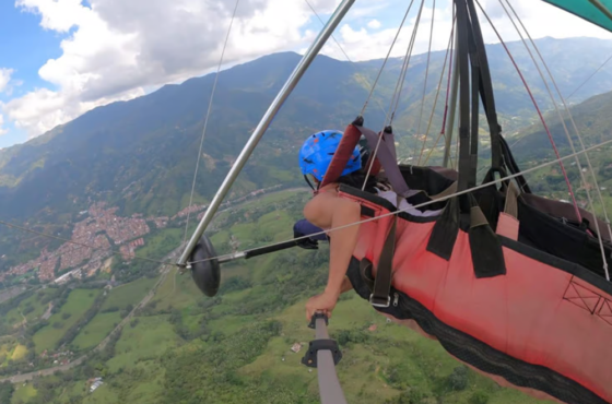 Vuelo en ala delta – Medellín