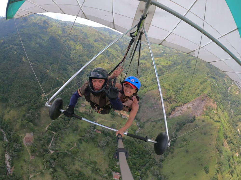 Vuelo en ala delta - Medellín