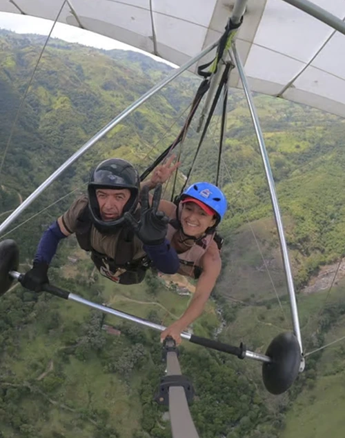Vuelo en ala delta - Medellín